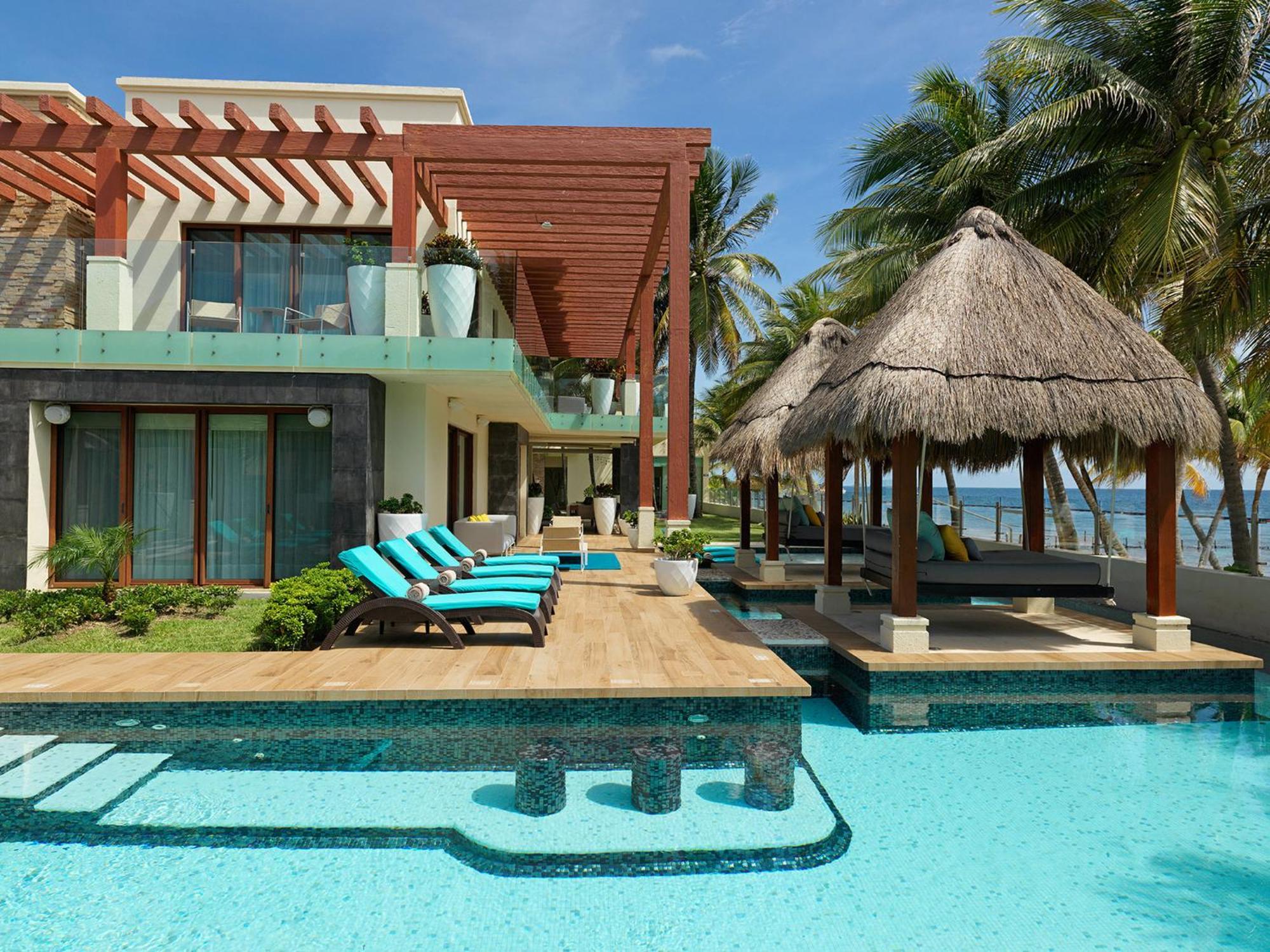 Azul Villa Esmeralda ปัวร์โตโมเรลอส ภายนอก รูปภาพ